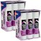 Avery Glue Stick Disappearing Purple, Washable, Permanent, 6 Per Pack, 2 Packs, 12 Total (98071)
